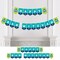 Big Dot of Happiness Blue Bar Mitzvah - Boy Party Bunting Banner - Party Decorations - Happy Bar Mitzvah